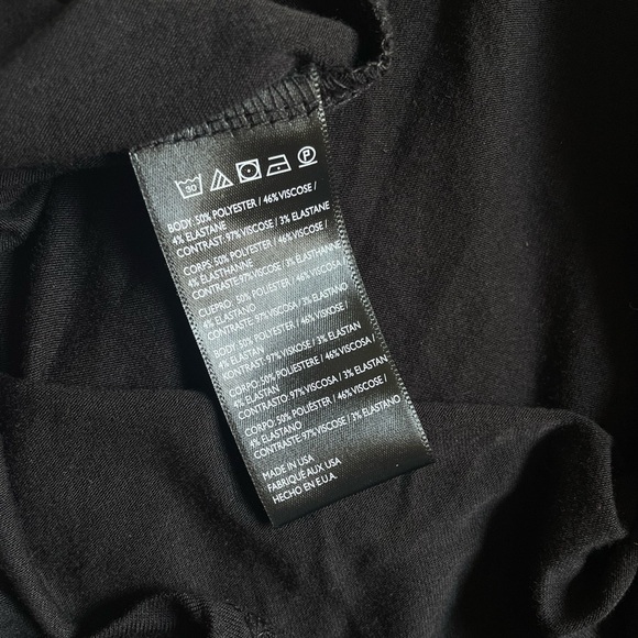 Free People FP Beach Bethany Cut Out Midi Dress Black NEW - Picture 9 of 9